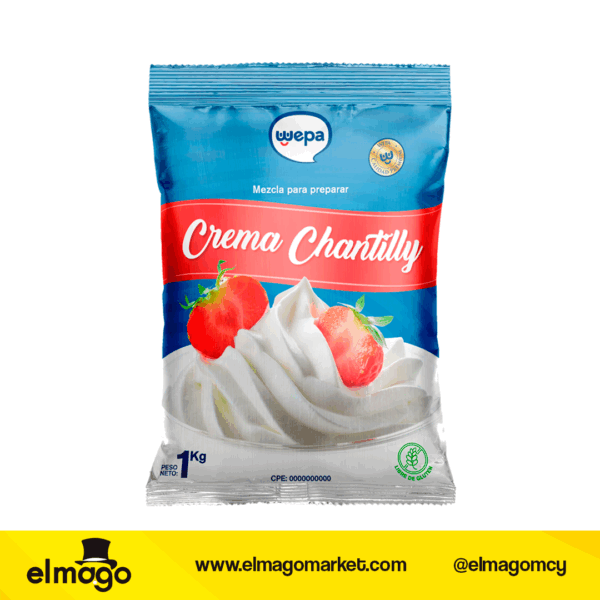 Chantilly En Polvo Wepa de 1Kg