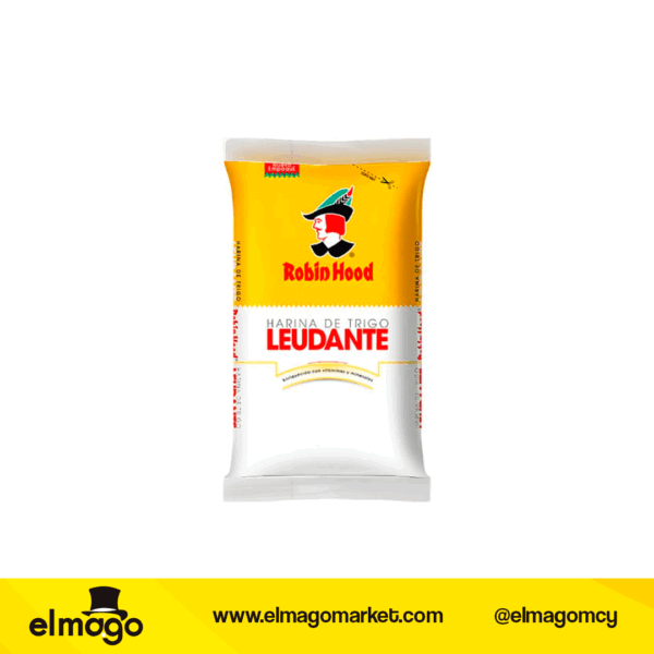 Harina De Trigo Robin Hood Leudante 900Gr