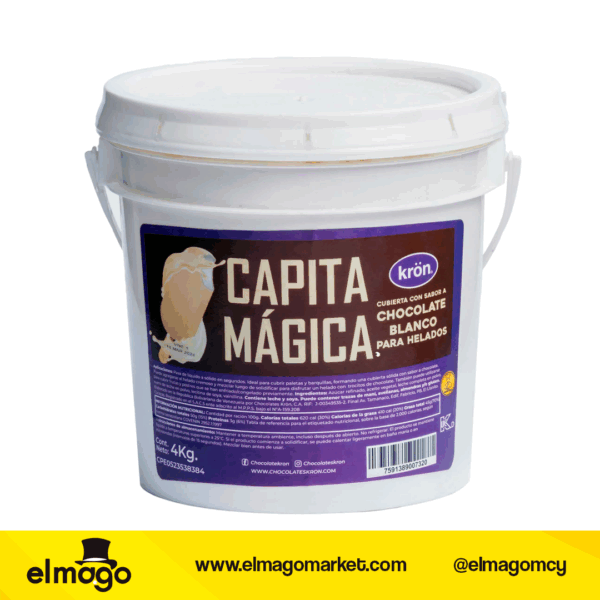 Kron Capita Magica Choc. Blanco 4Kg