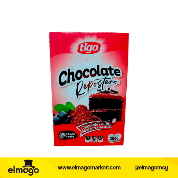 Cacao E/Polvo Repostero Tigo 200Gr